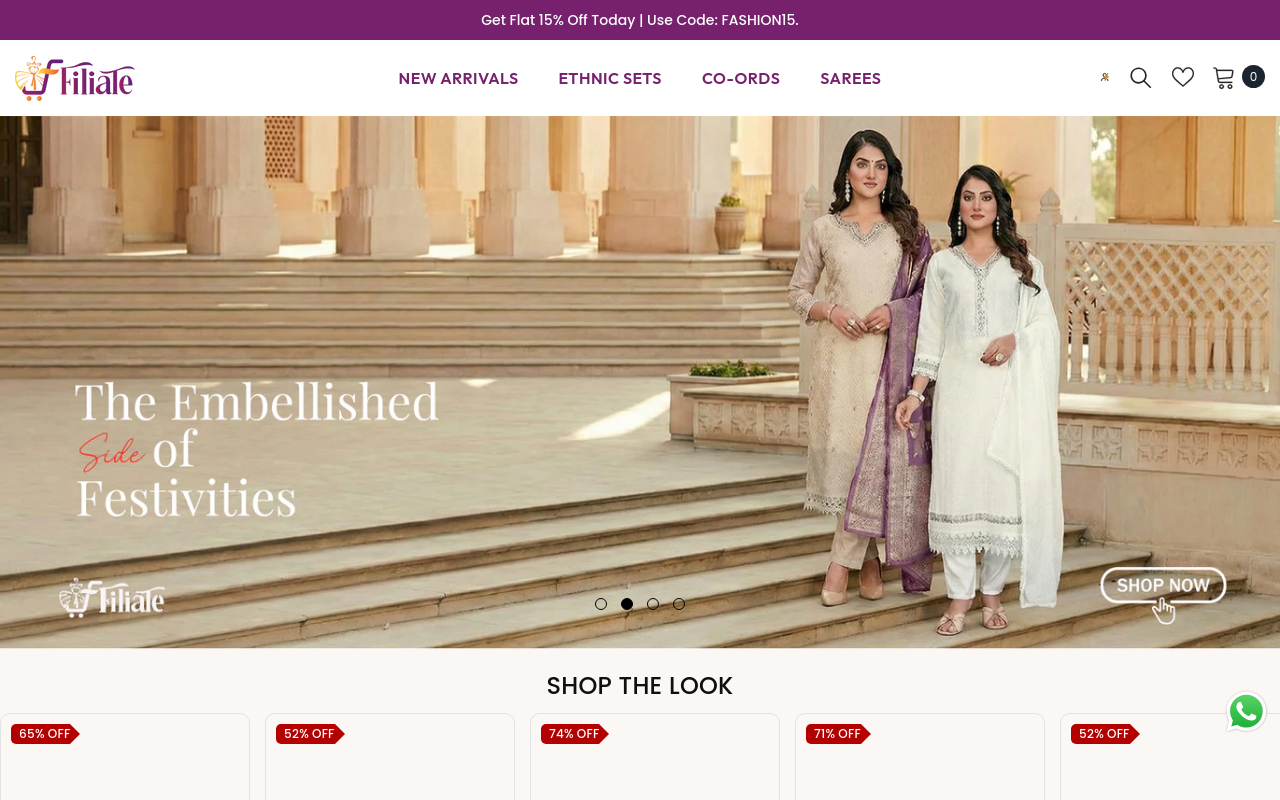 Filiate Website